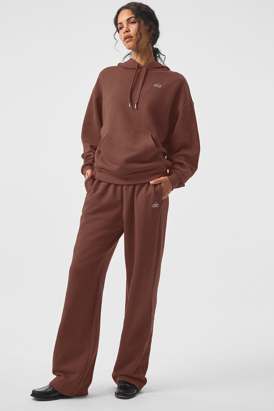 Accolade Straight Leg Sweatpant - Chestnut Product Image