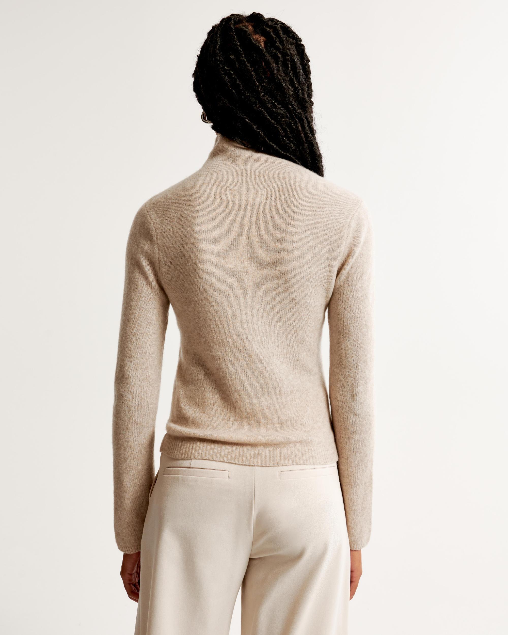 Merino Wool-Blend Turtleneck Sweater Product Image