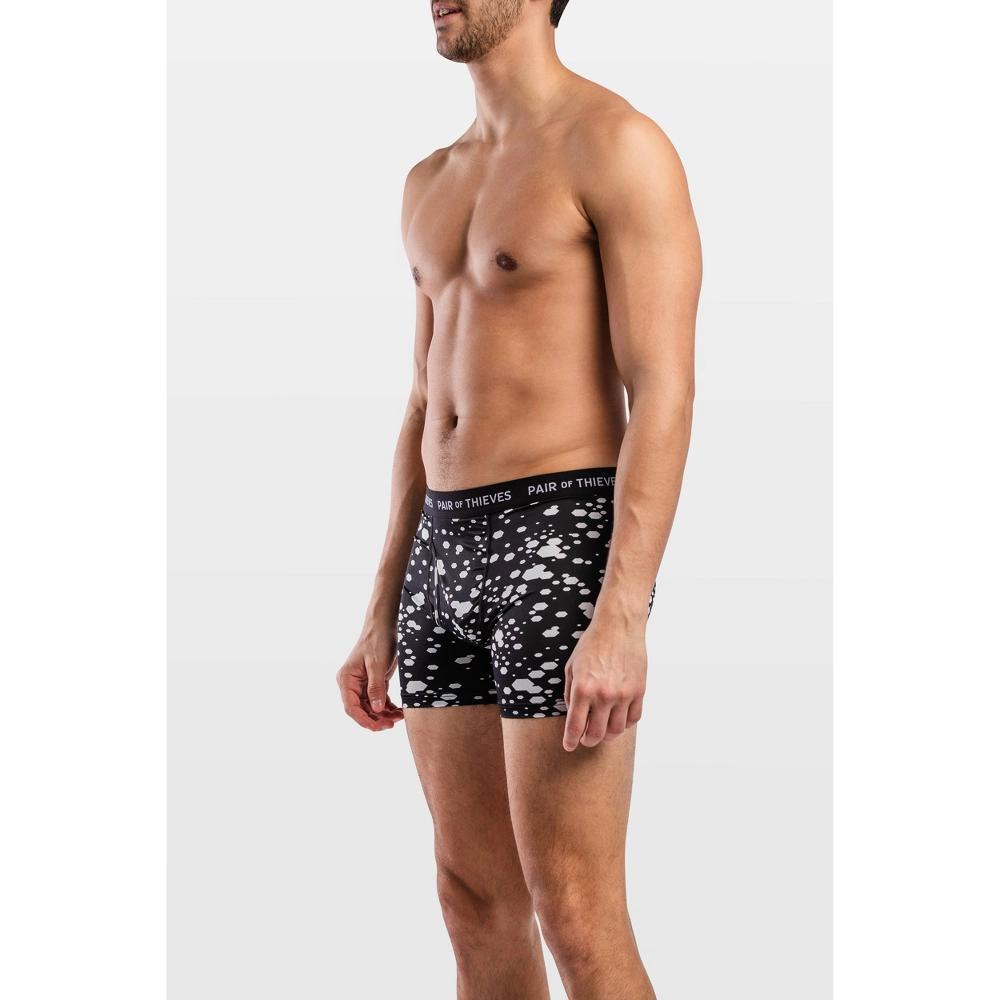 Pair of Thieves Mens Super Fit Polka Dot Boxer Briefs L Product Image