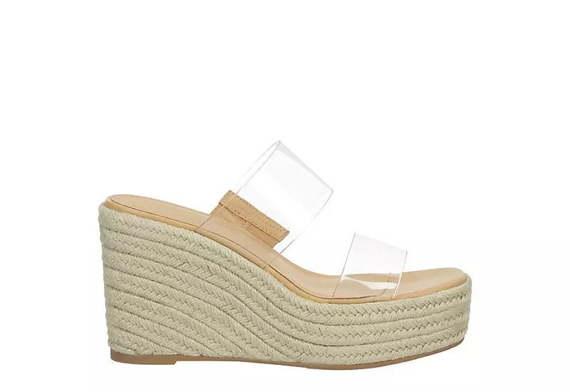madden girl Vision Women's Sandals, Size: 10, Clear Product Image
