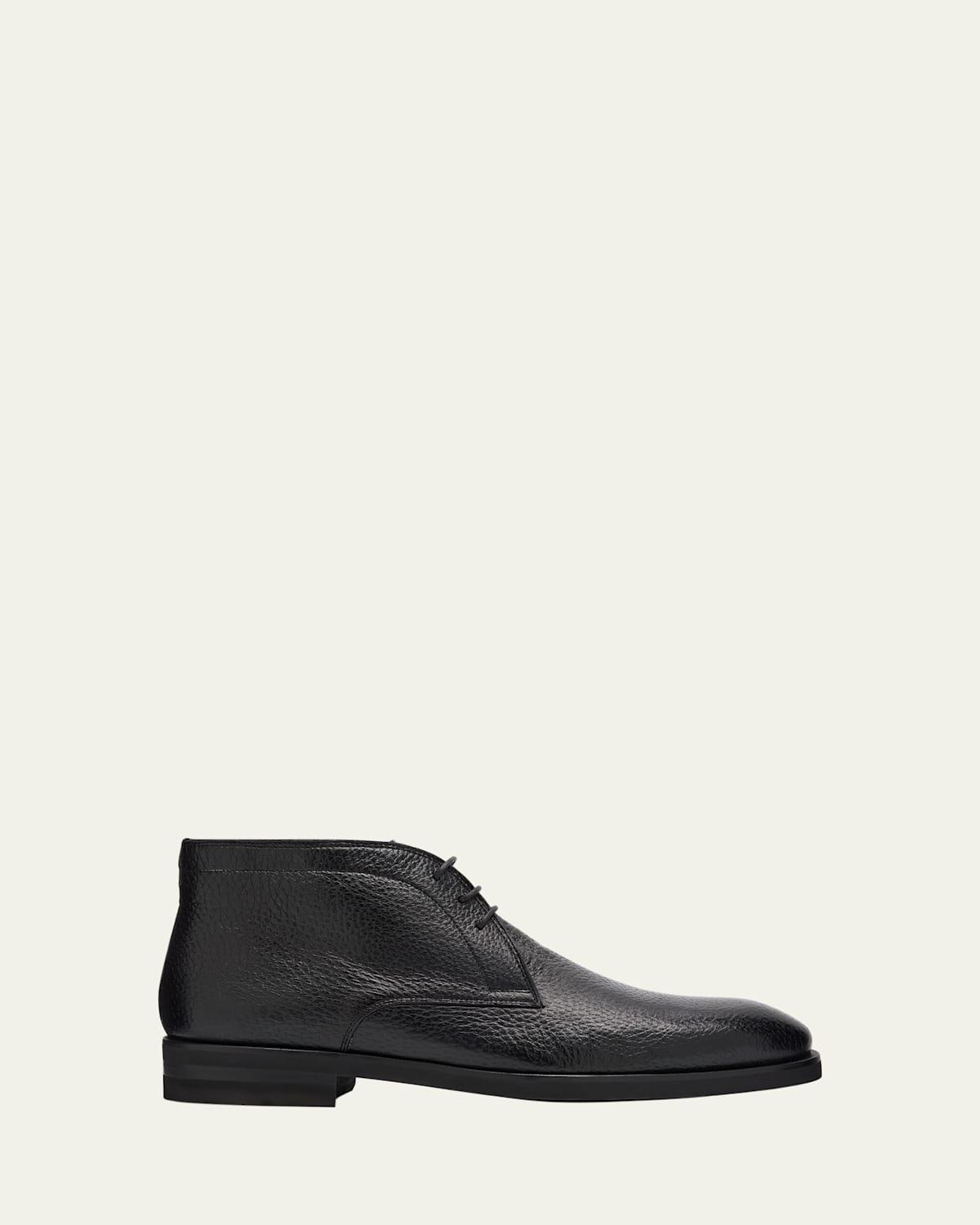 Mens Tacna Peccary Leather Chukka Boots Product Image