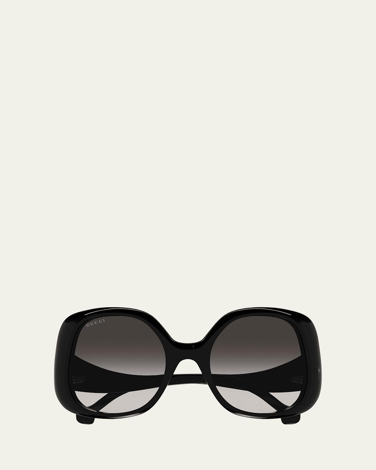 GG Oversized Round Injection Plastic Sunglasses Product Image