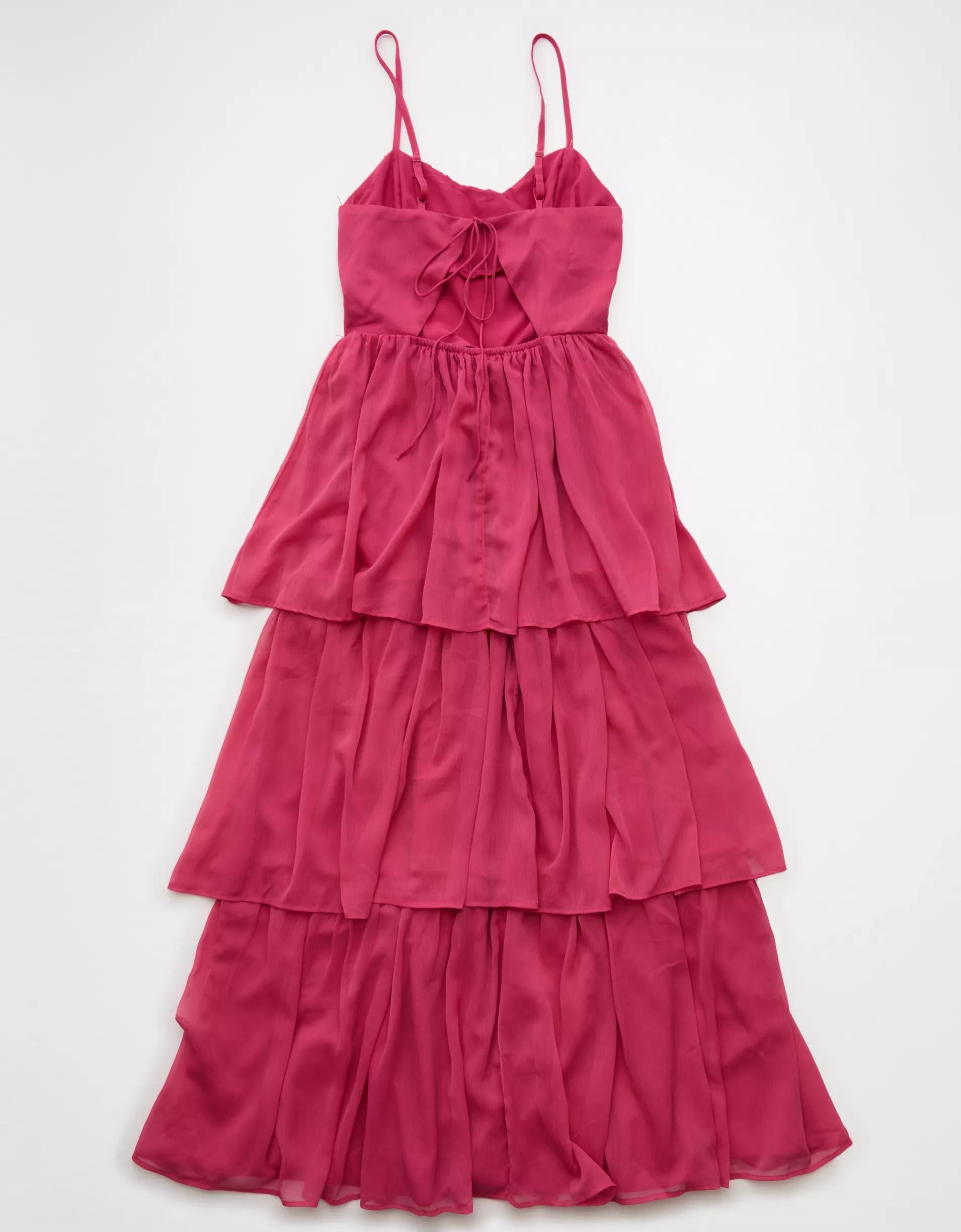 AE Sweetheart Tiered Maxi Dress Women's Product Image