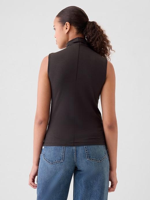Featherweight Turtleneck Tank Top Product Image