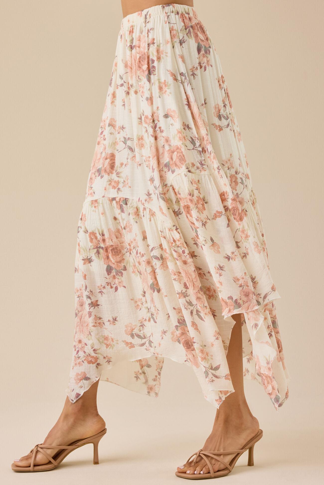 McKenzie Floral Maxi Skirt Product Image