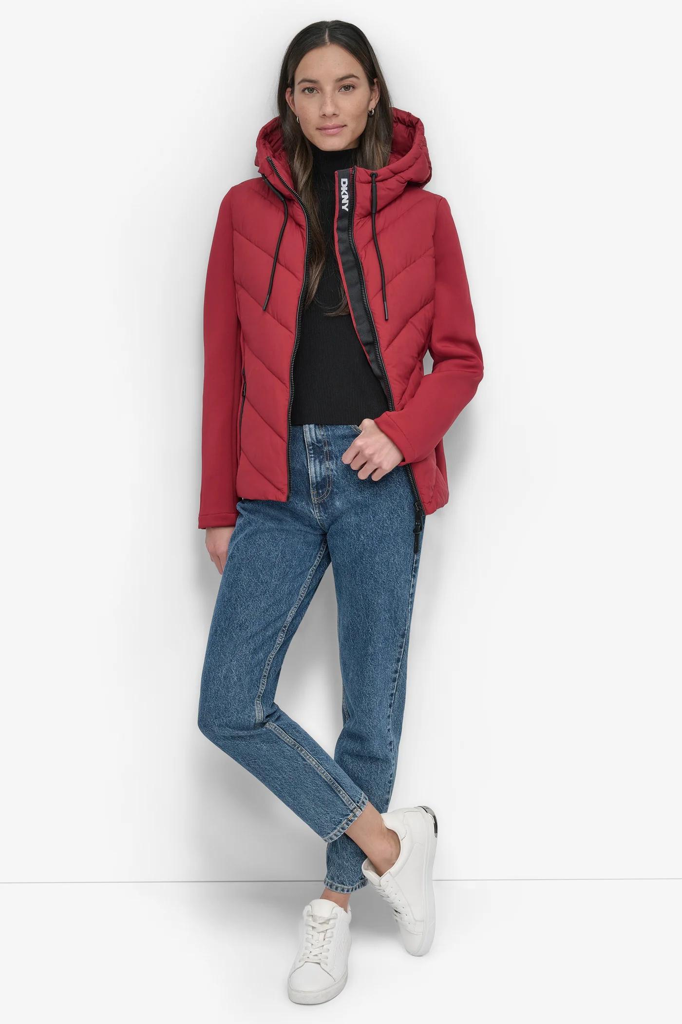 MIXED MEDIA LIGHT WEIGHT PUFFER Product Image