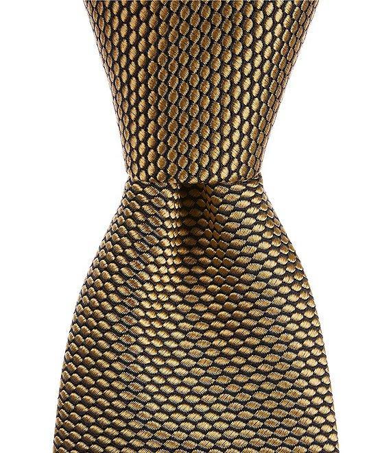 Cremieux Solid Nonsolid 3 1/4#double; Woven Silk Tie Product Image