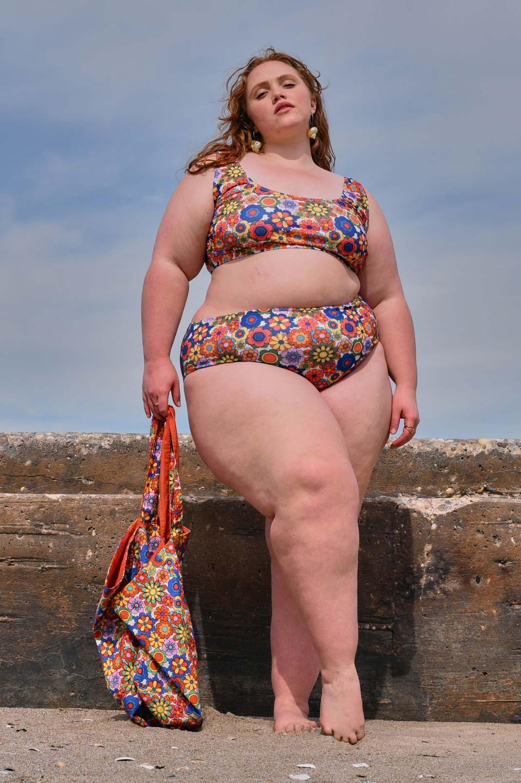 Sport Bikini Bottom - Max Floral Product Image