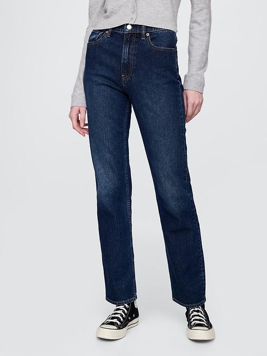 High Rise ’90s Straight Jeans Product Image