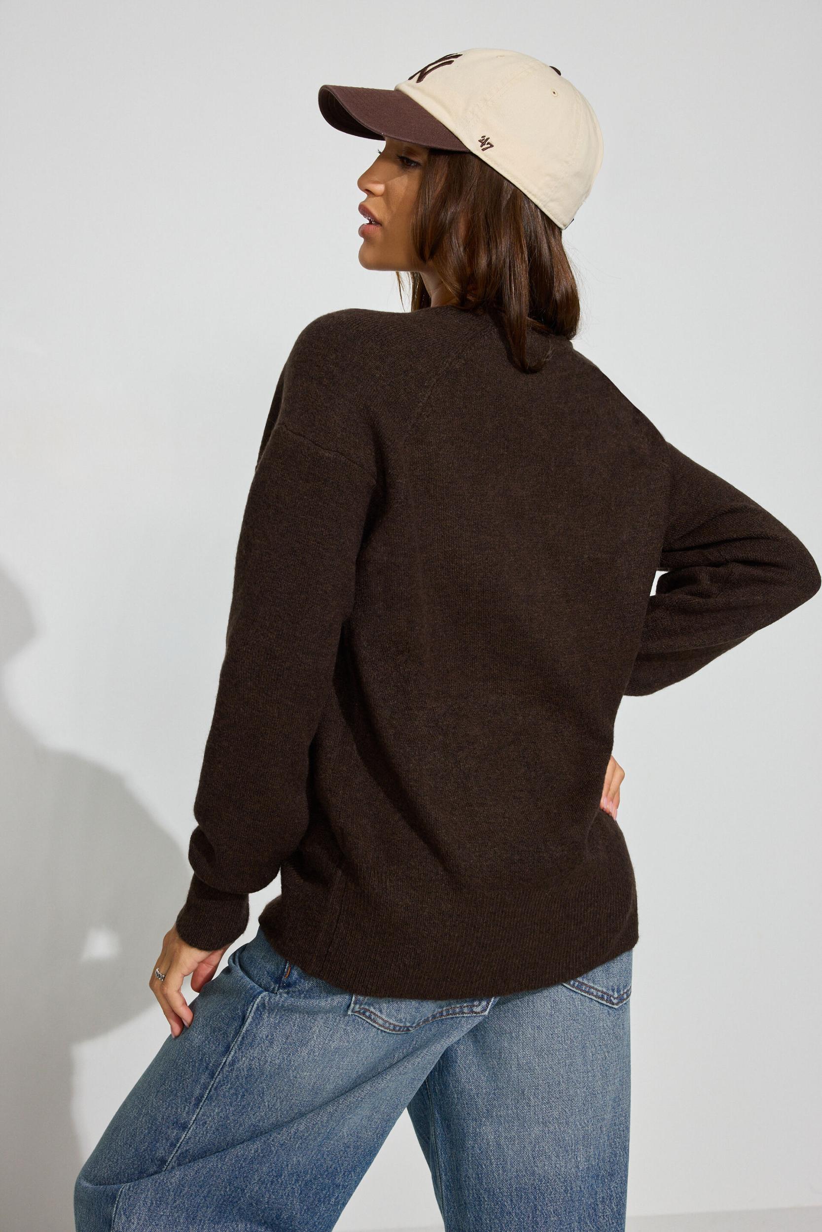 Rae Asymmetric Fine Sweater Product Image