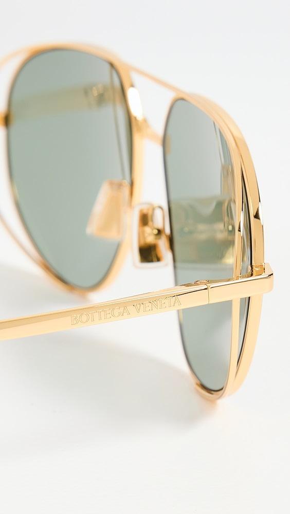 Bottega Veneta Navigator Sunglasses | Shopbop Product Image