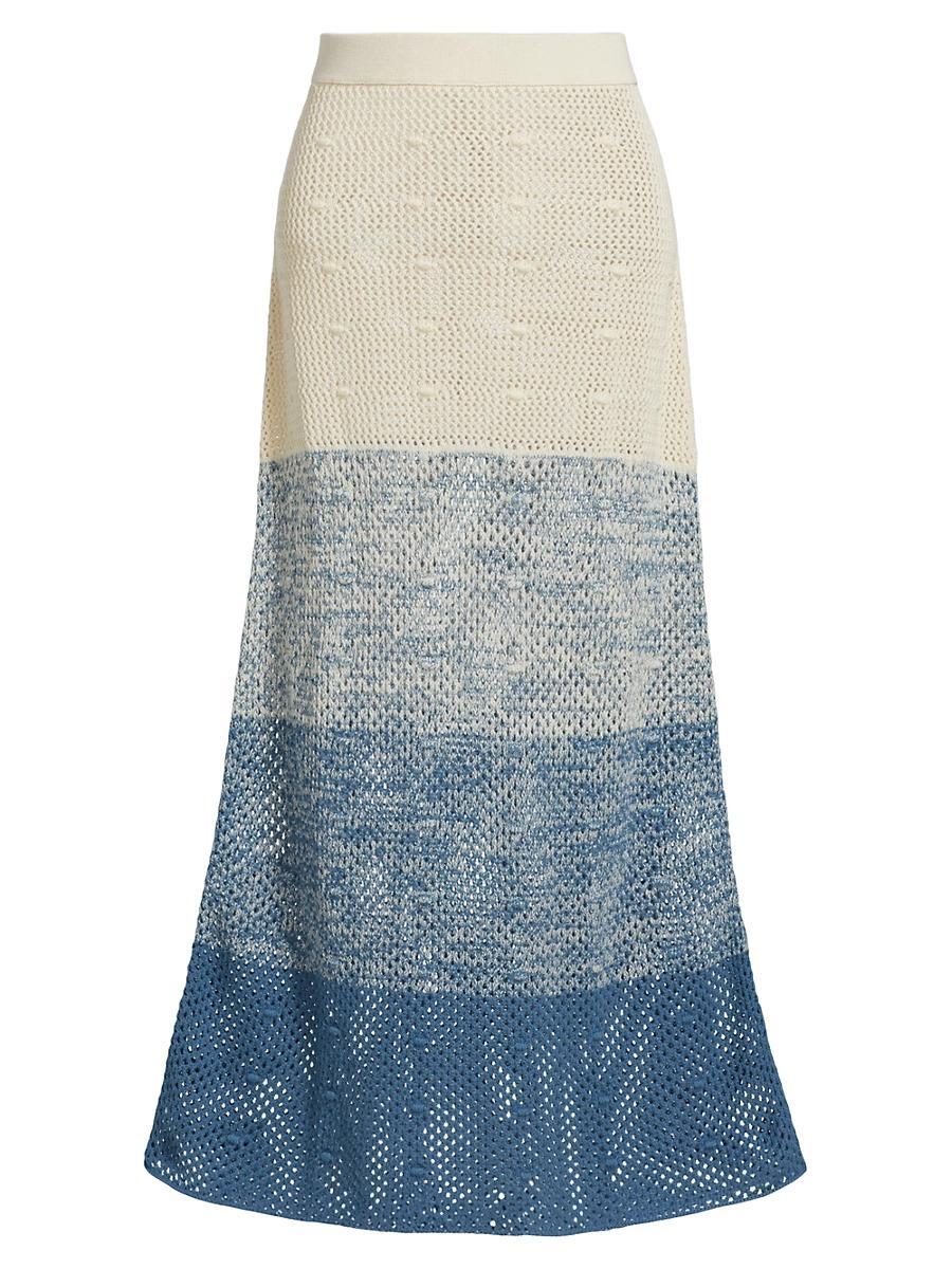 Womens Litoral Colorblock Maxi Skirt Product Image