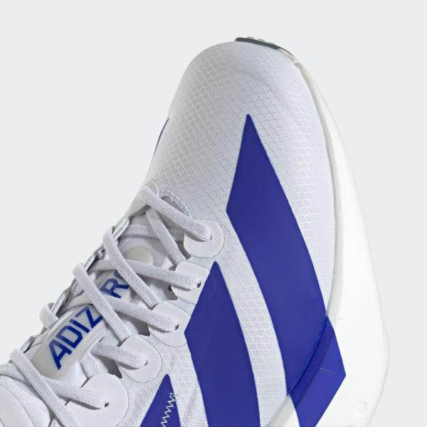 adidas Adizero Adios Pro 4 Shoes Lucid Blue 7 Mens Product Image