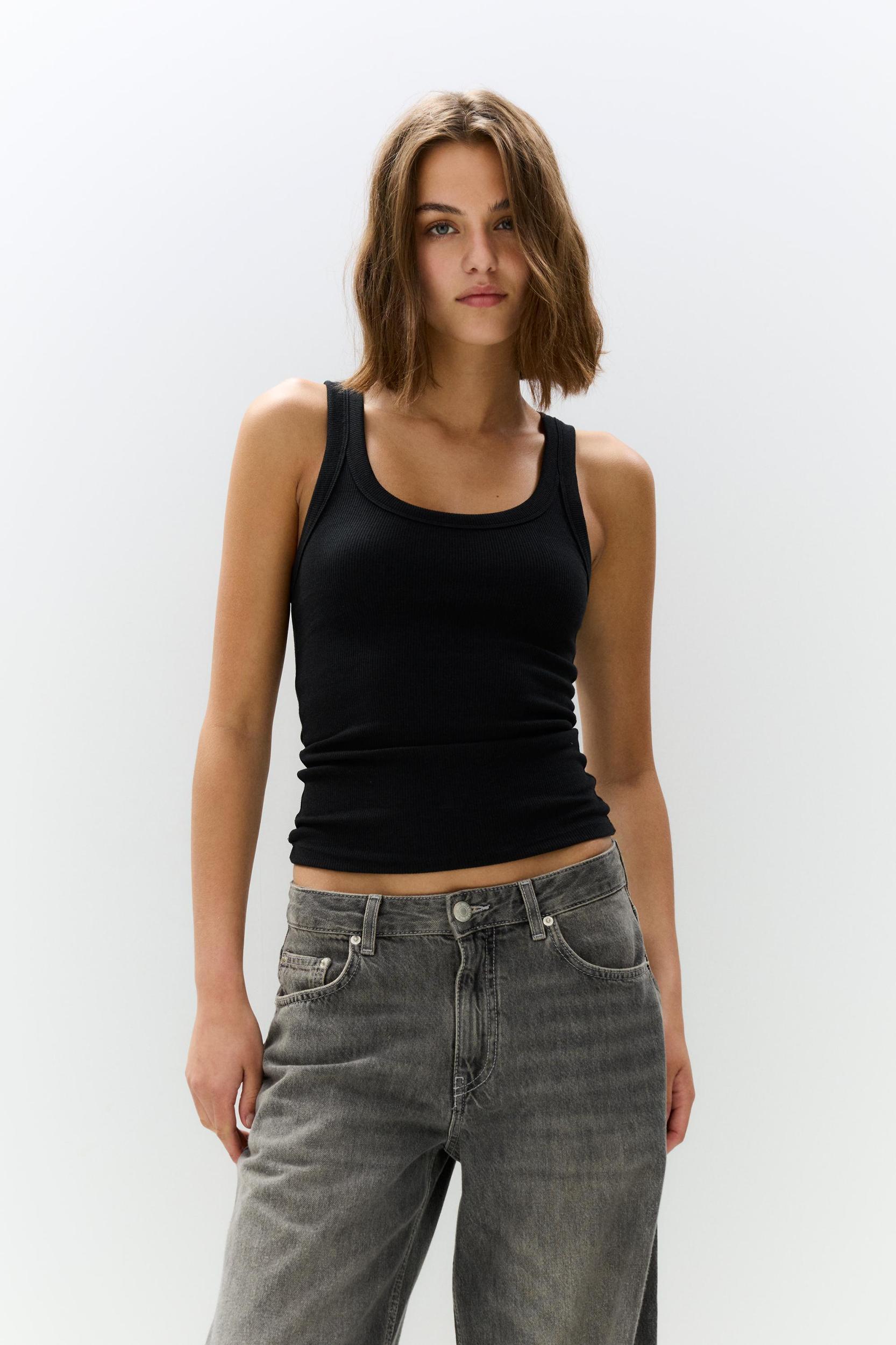 Ribbed tank top Product Image