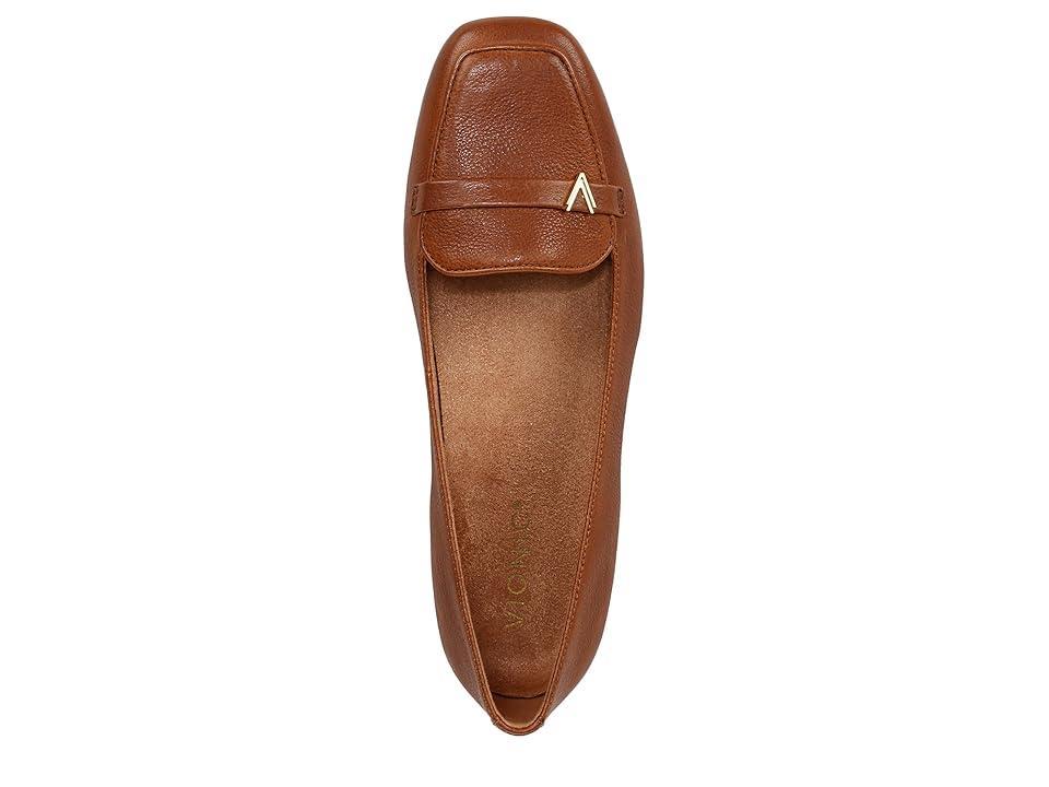 VIONIC Hayes Skimmers Brown Leather) Women's Flat Shoes Product Image