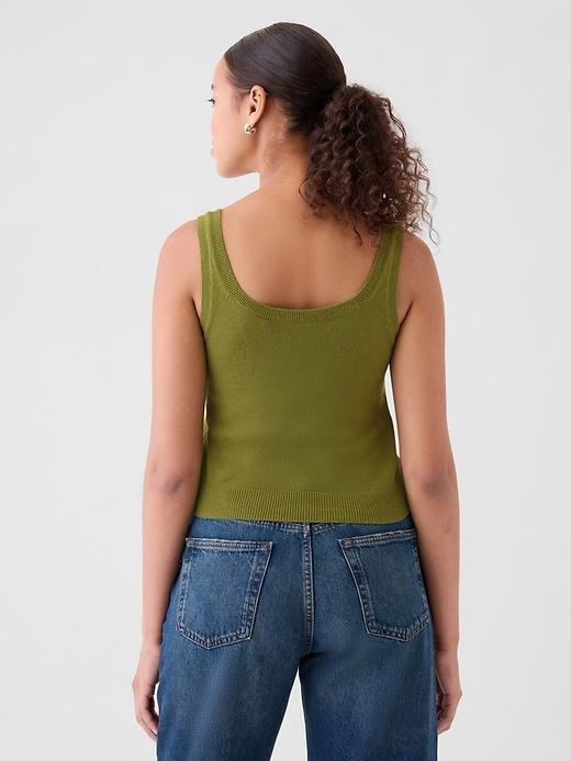 CashSoft Cropped Tank Top Product Image