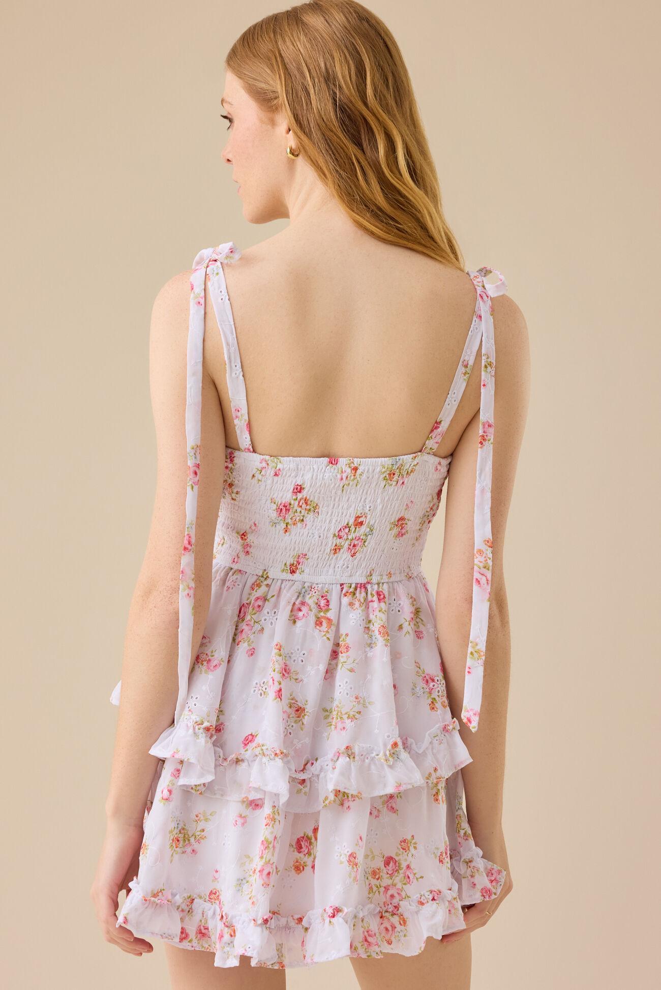 Arley Floral Mini Dress Product Image