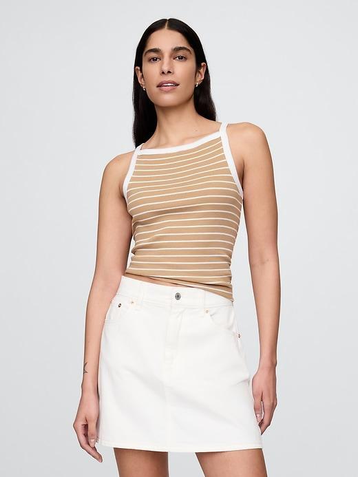 Modern Apron-Neck Tank Top Product Image