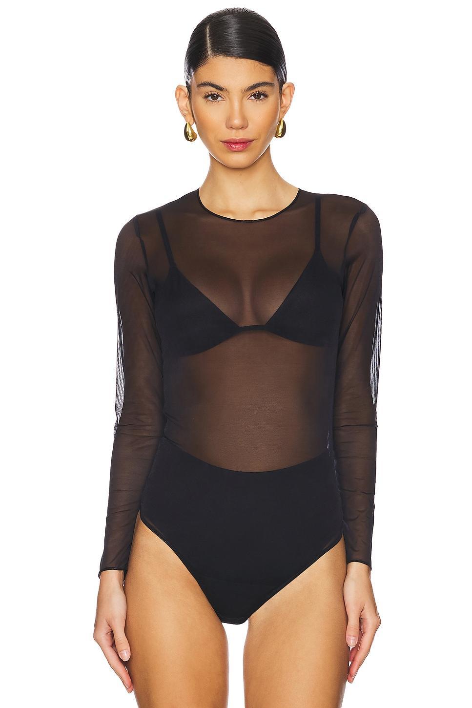 Chic Mesh Bodysuit Commando Product Image