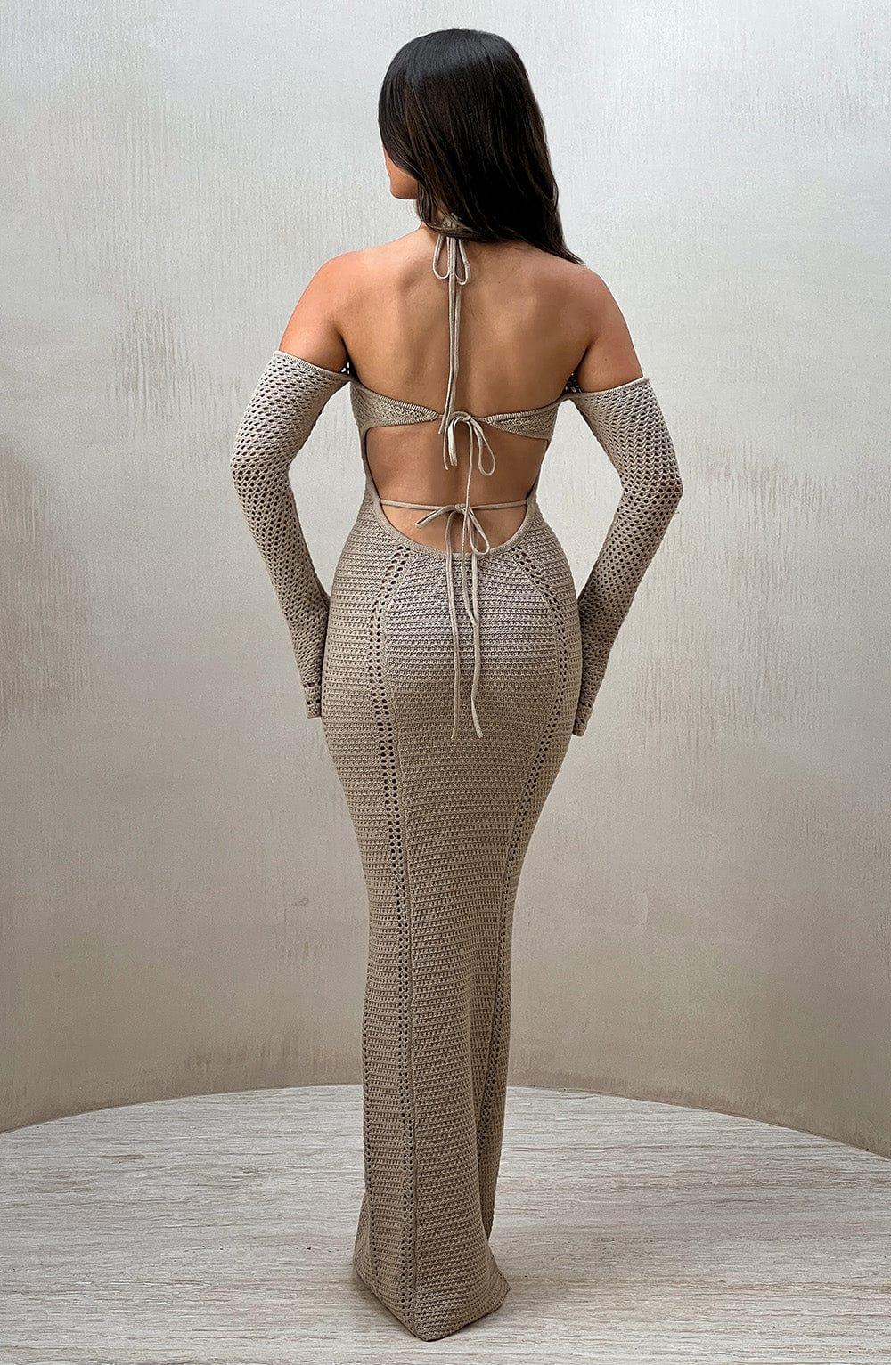 Samariah Maxi Dress - Beige Product Image