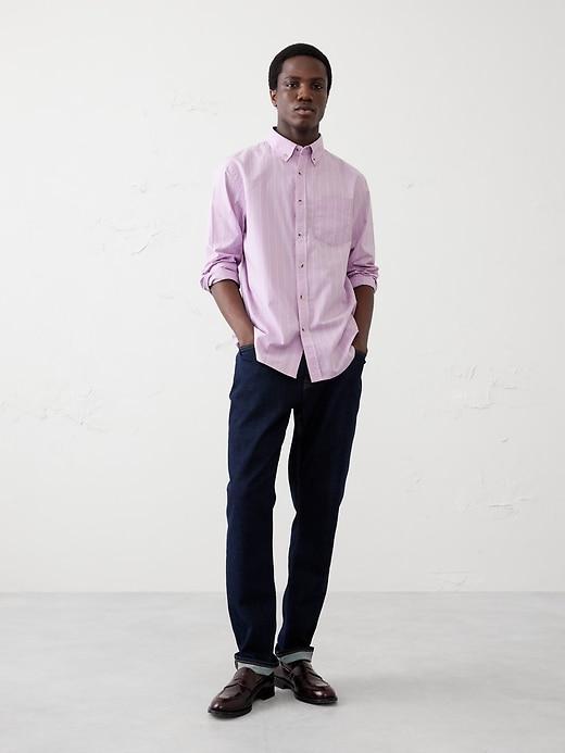 Slim Cotton Shirt Product Image