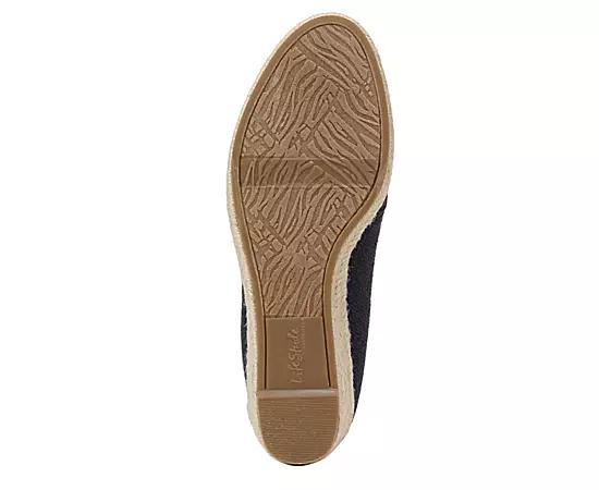 LifeStride Kamilla Women's Espadrille Wedges, Size: 11 Wide, Black Product Image