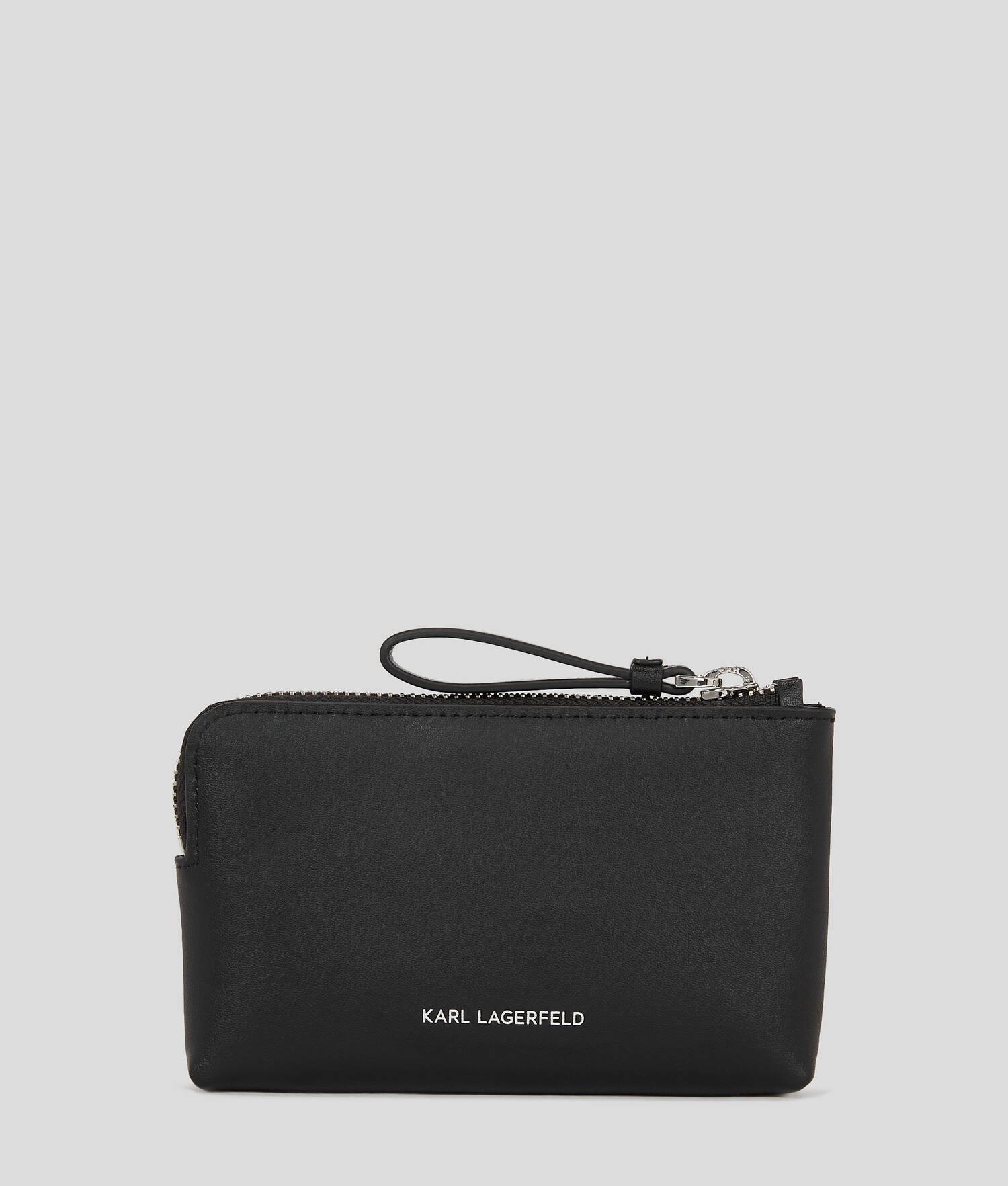 K/CIRCLE PERFORATED KEYCHAIN POUCH Product Image