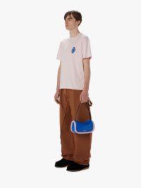 ANCHOR PATCH T-SHIRT in pink | JW Anderson US  Product Image