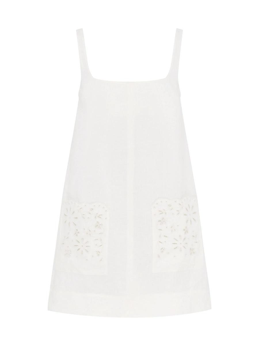 Womens Embroidered Shift Minidress Product Image