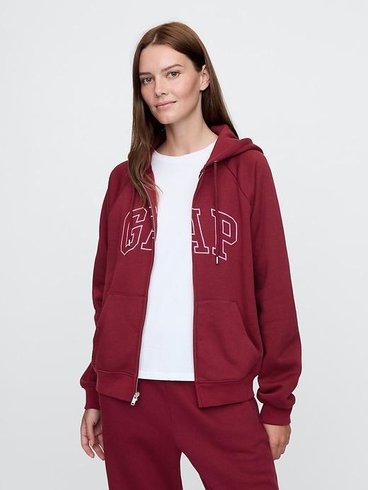 VintageSoft Zip Hoodie Product Image