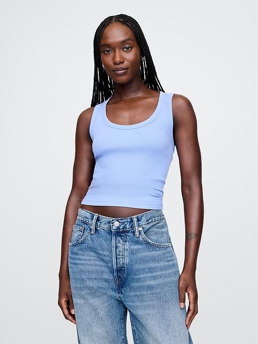 Rib Scoop Tank Top Product Image