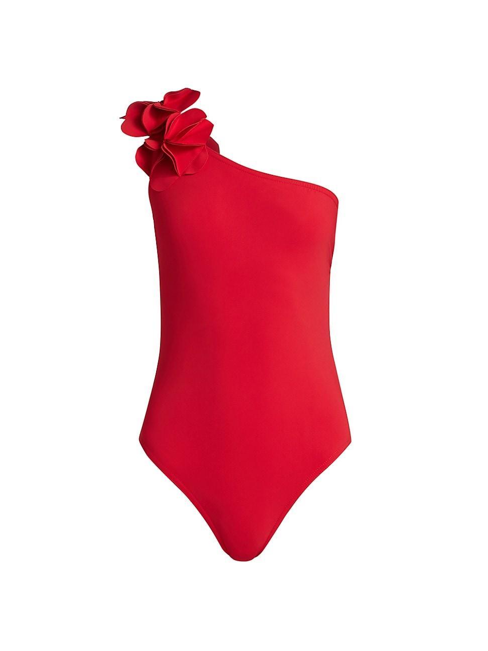 Womens Tess One-Shoulder One-Piece Swimsuit Product Image