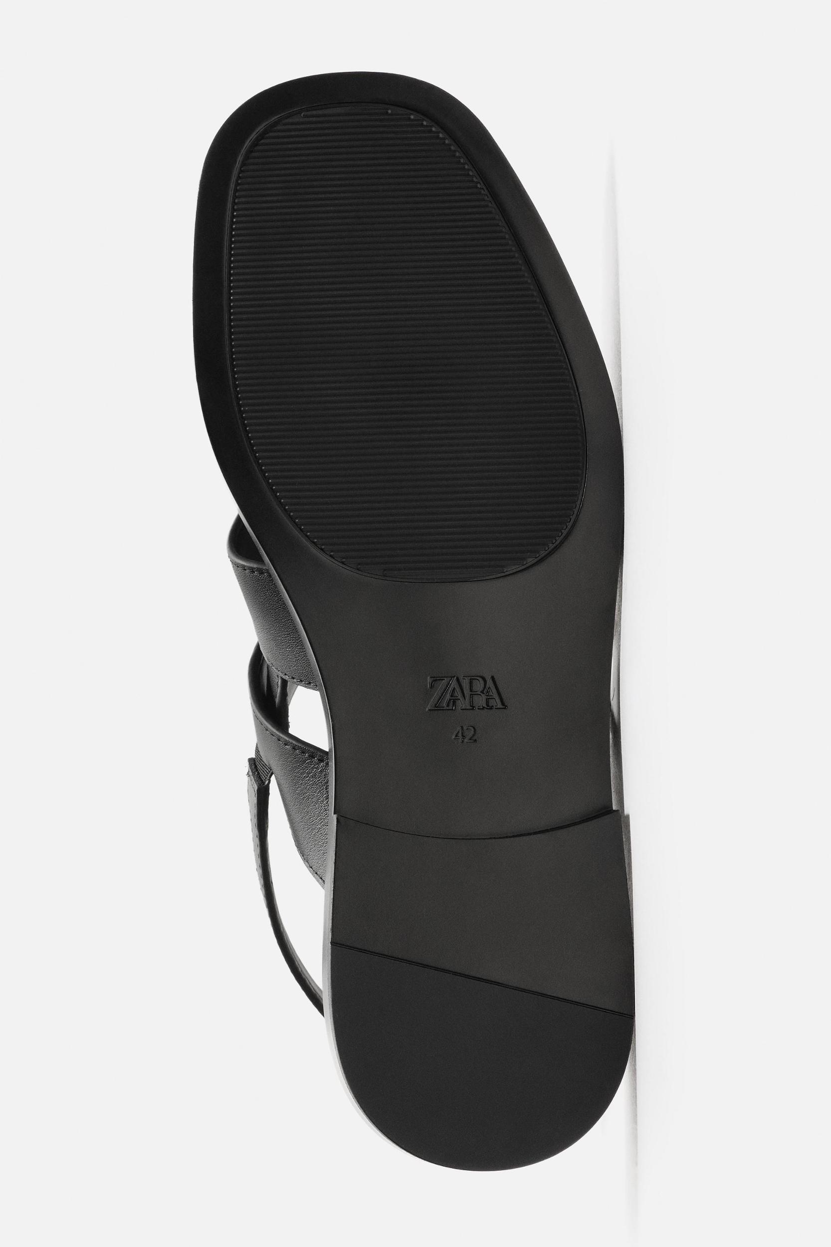 LEATHER FISHERMAN SANDALS Product Image