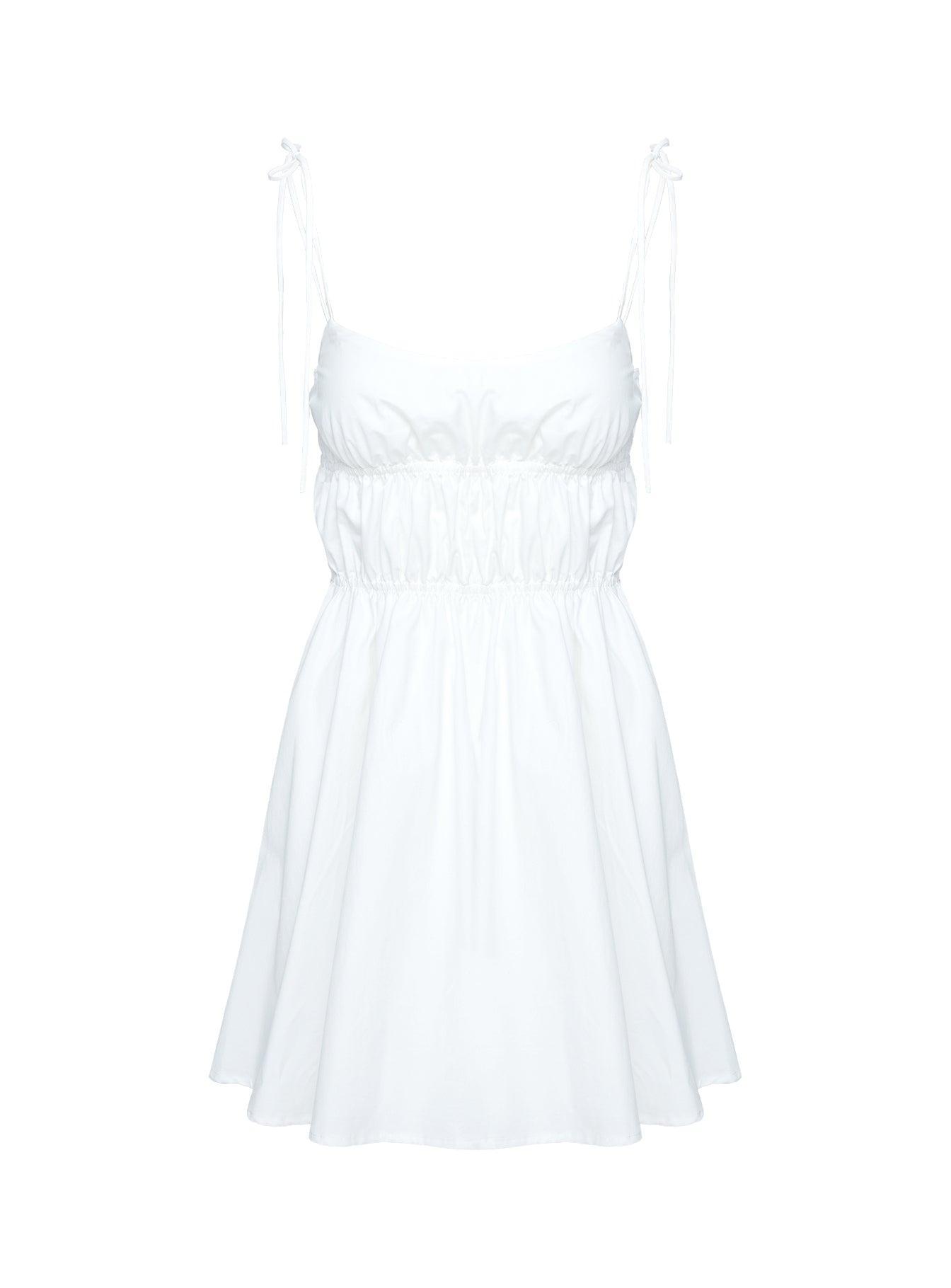 Jacksonne Mini Dress White Product Image