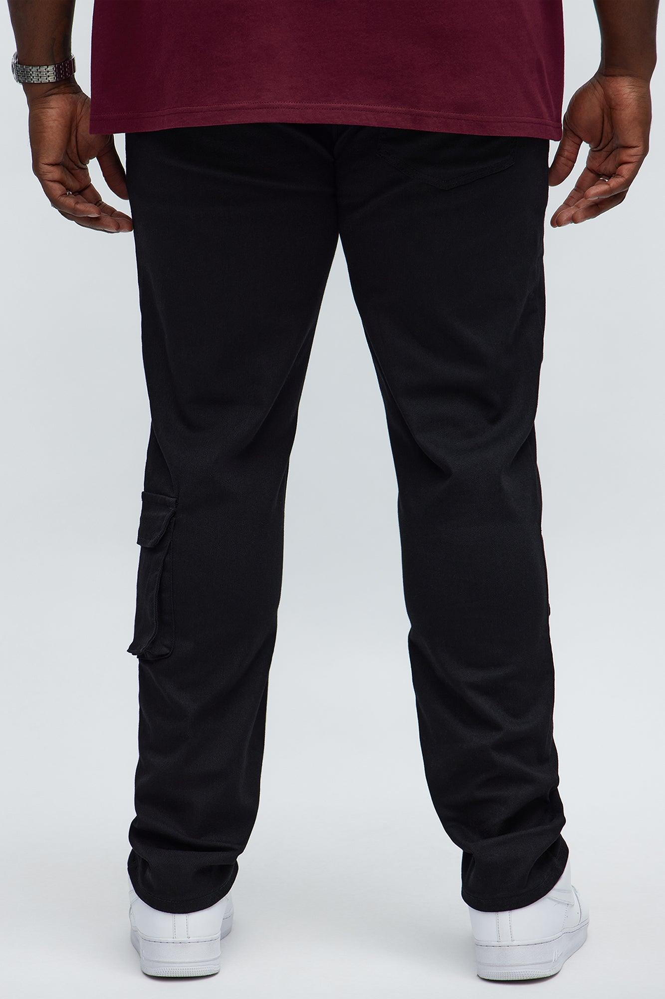 Skinny Pocket Me Cargo Pants - Black Product Image