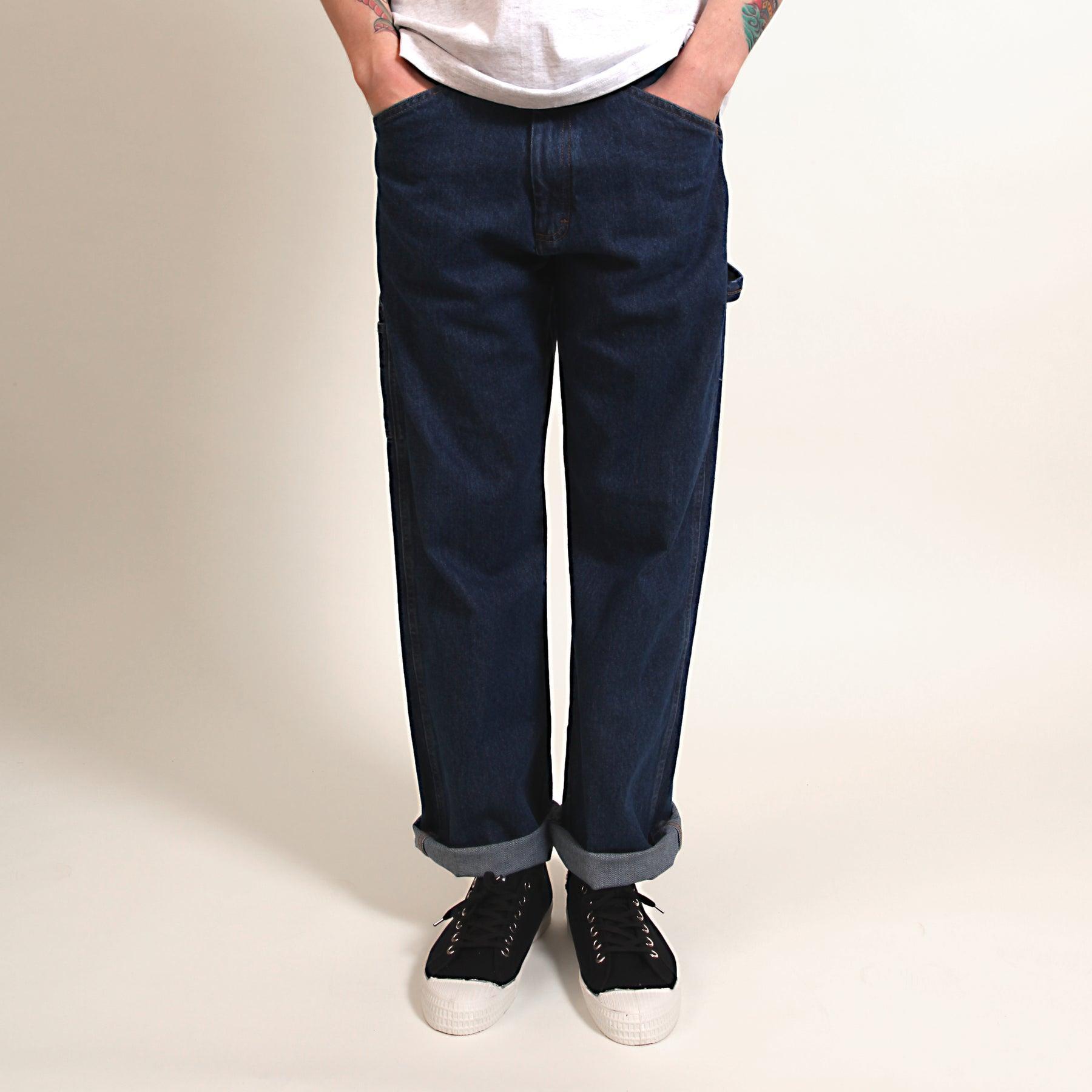 Round House 14oz Carpenter Jeans #1010 - Washed Indigo Product Image
