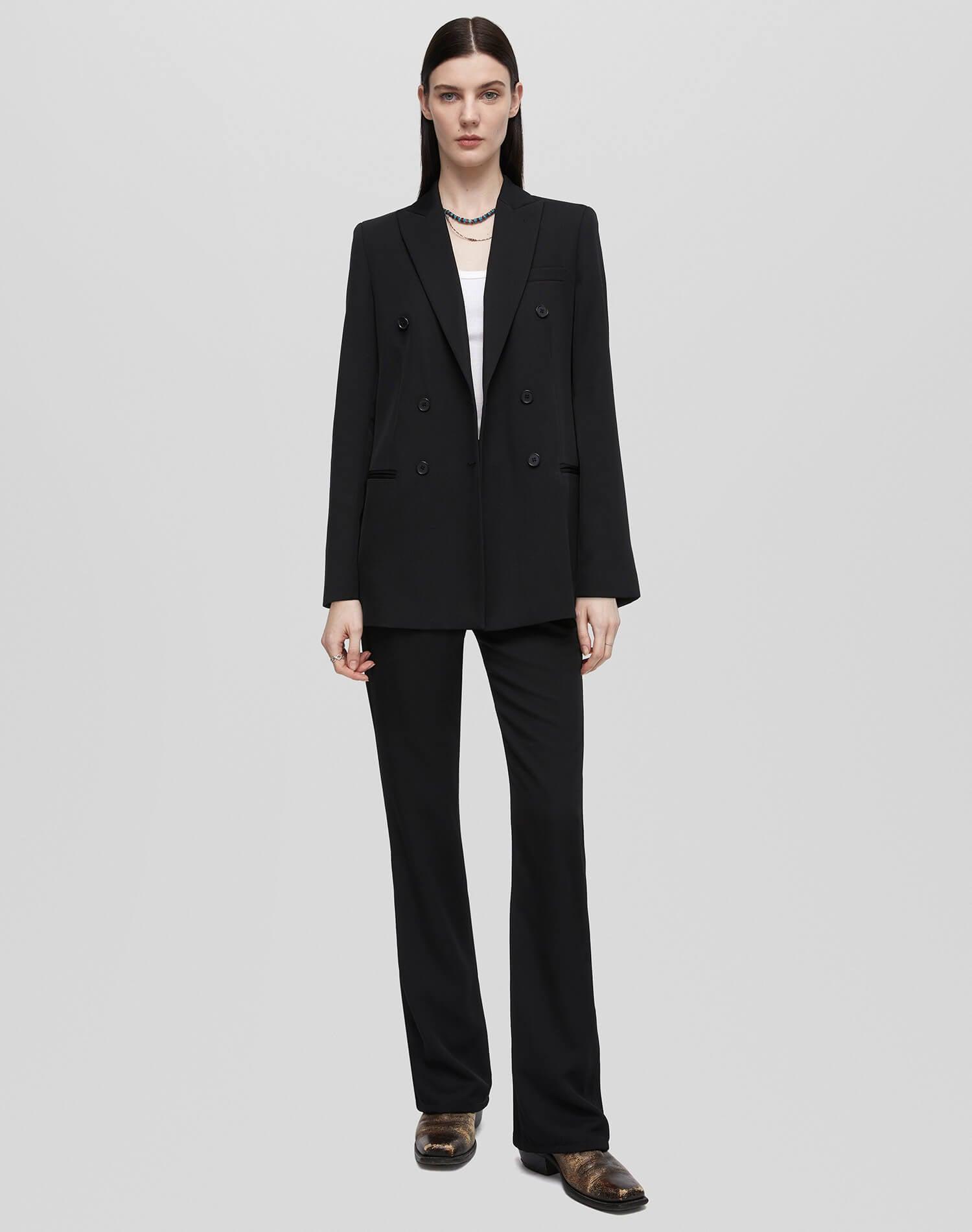 Riding Trouser Jean - Black Female Product Image