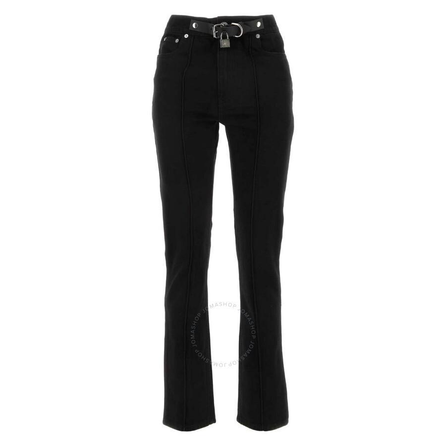 JW ANDERSON Black Denim Women Jeans Product Image