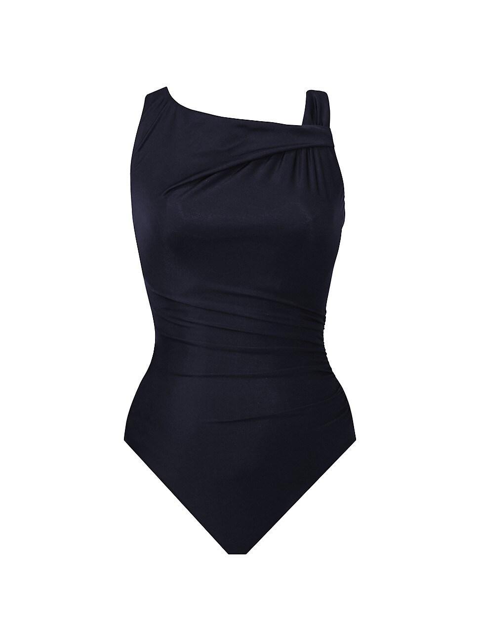 Miraclesuit Rock Solid Avra Underwire Asymmetric One Piece Swimsuit Product Image