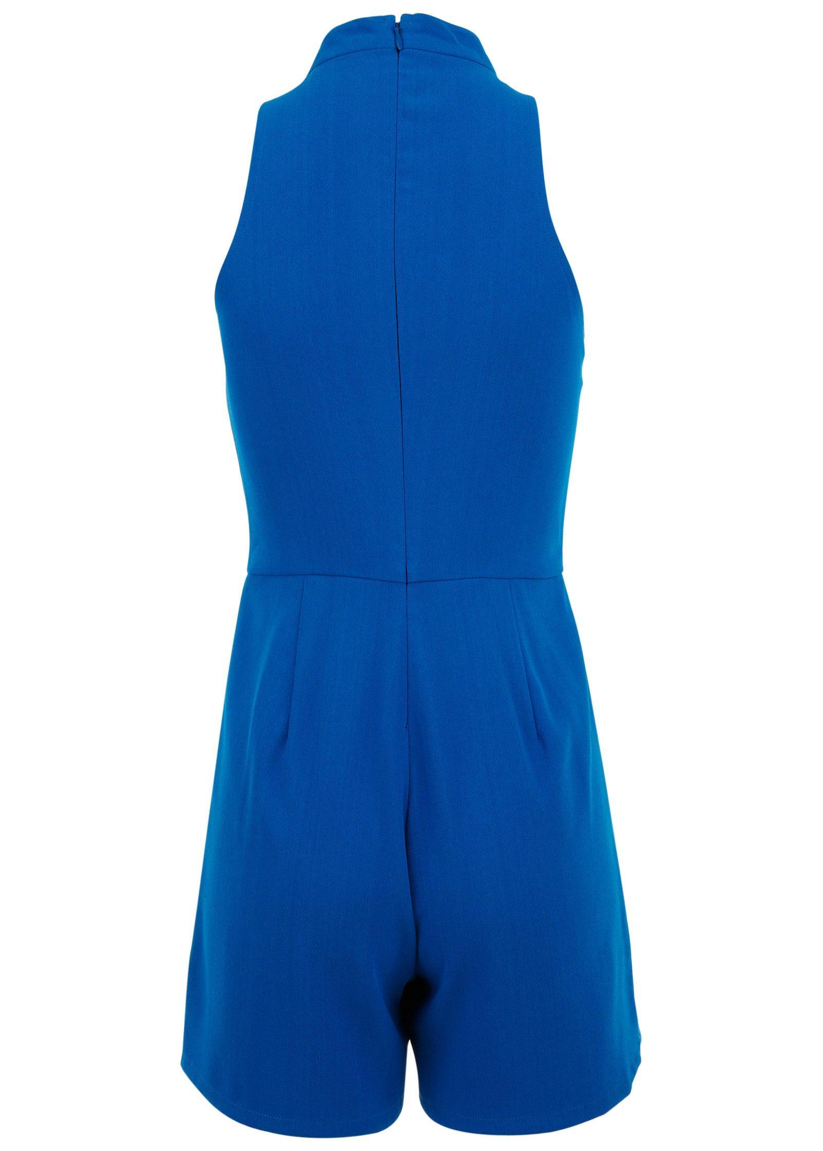 High Neck Skort  - Blue Product Image