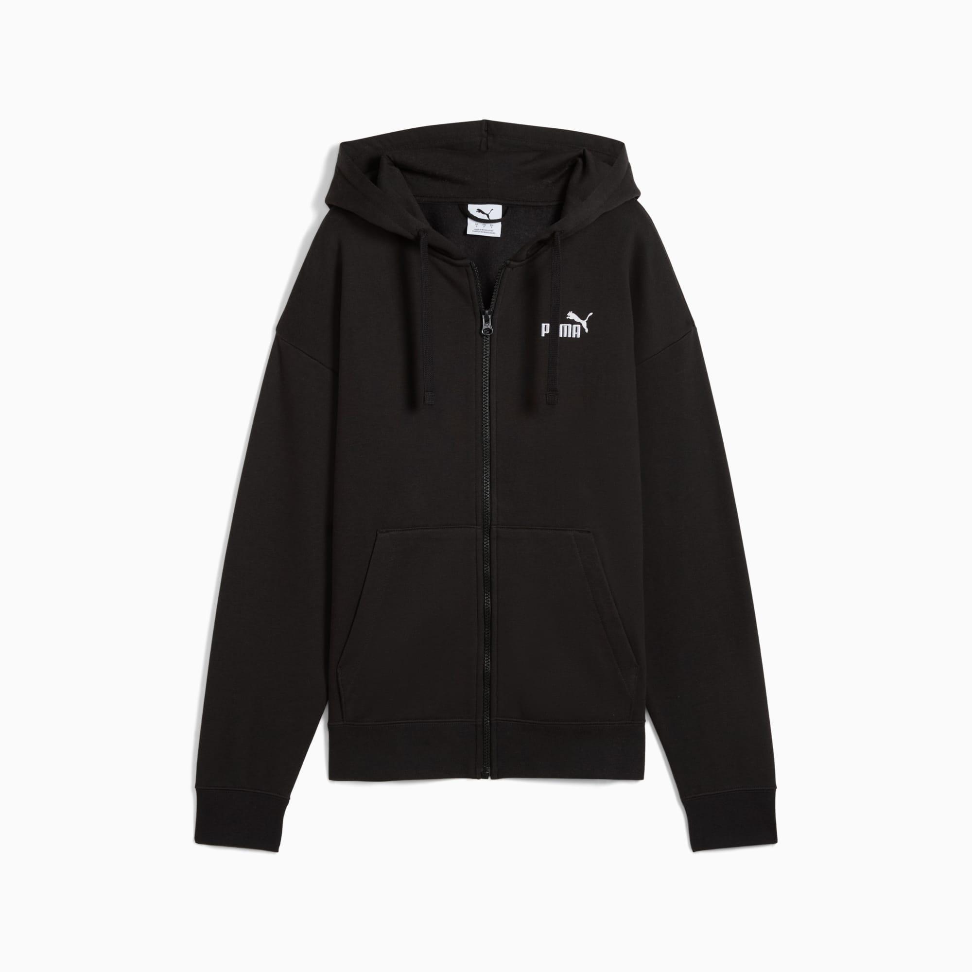 Essentials Small No. 1 Logo Fleece Women's Comfort Full-Zip Hoodie Product Image