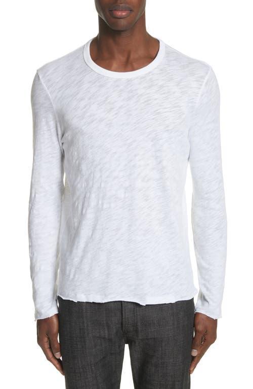 Atm Anthony Thomas Melillo Destroyed Slub-Knit Tee Product Image