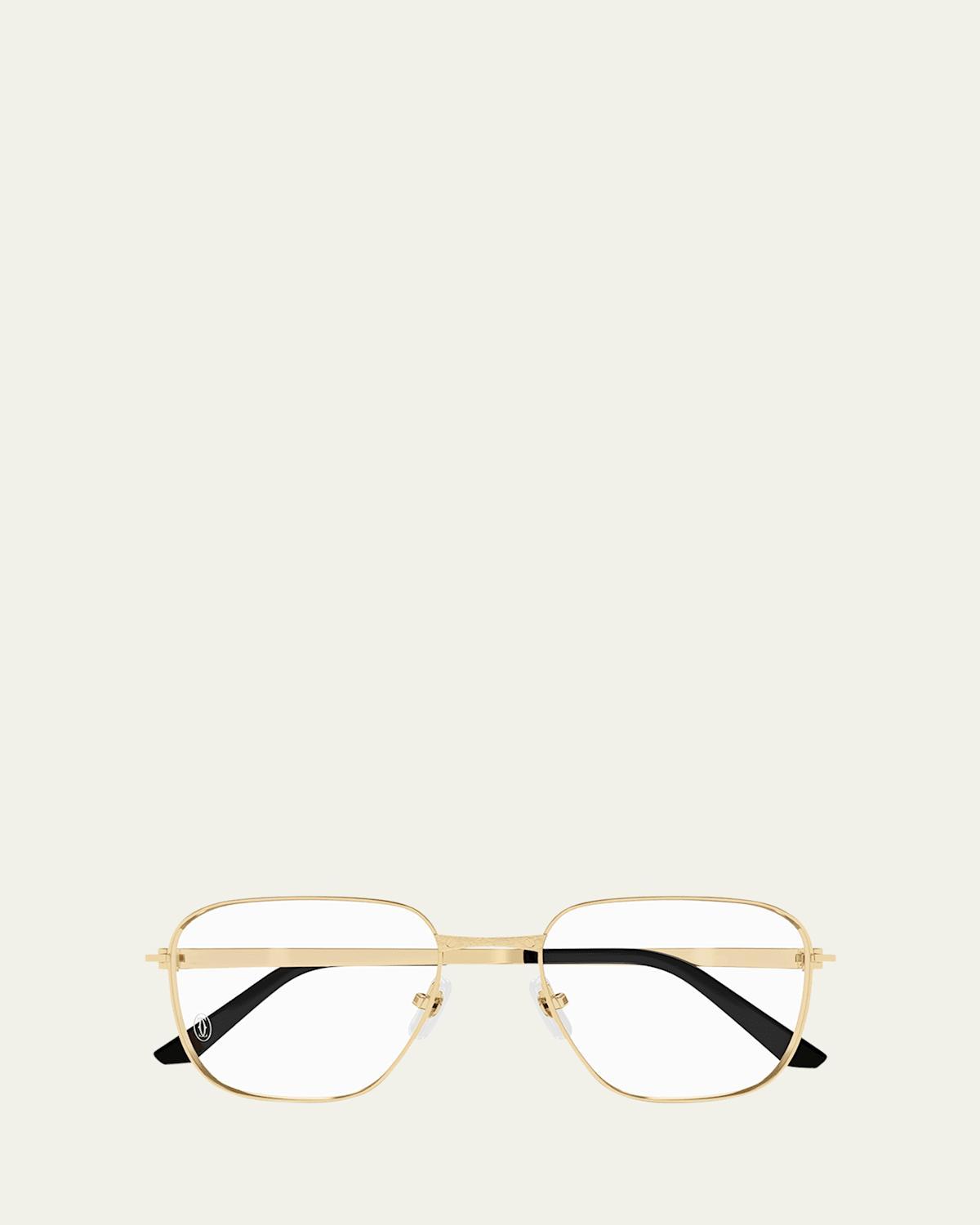 Mens Santos Classic 56MM Square Optical Glasses Product Image