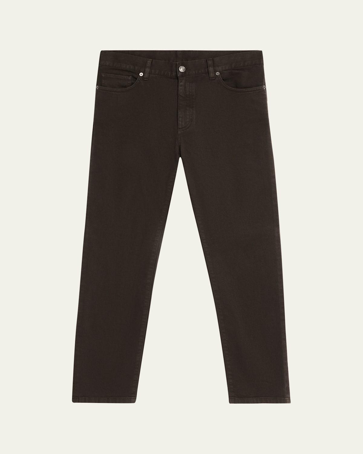 Mens 5-Pocket Denim Jeans Product Image