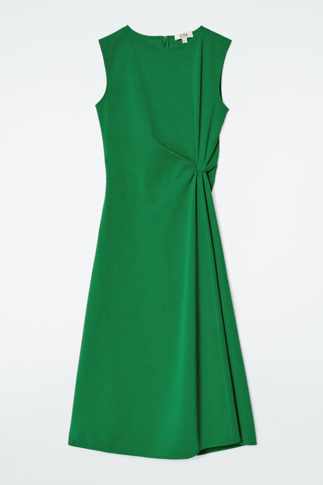TWIST-DETAIL MIDI DRESS Product Image