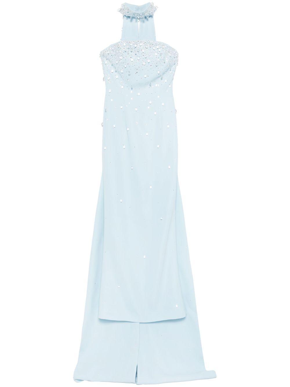 crepe cape and dress set Product Image