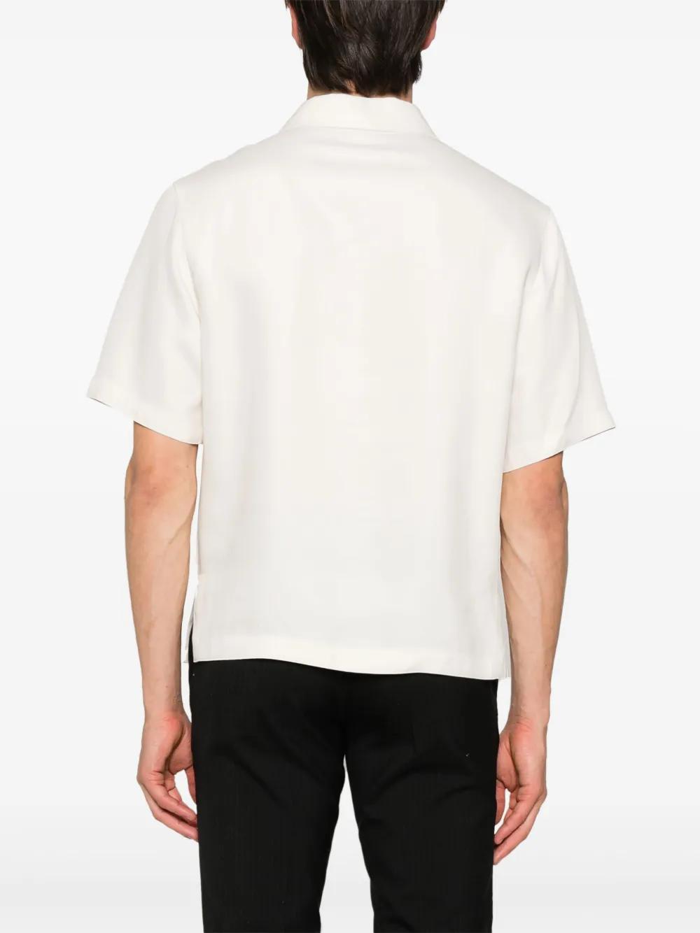 zip-up polo shirt Product Image