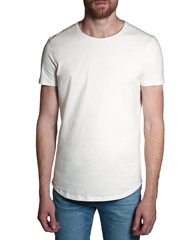 Monfrere Blanc Short Sleeve Stretch Crewneck Tee Product Image