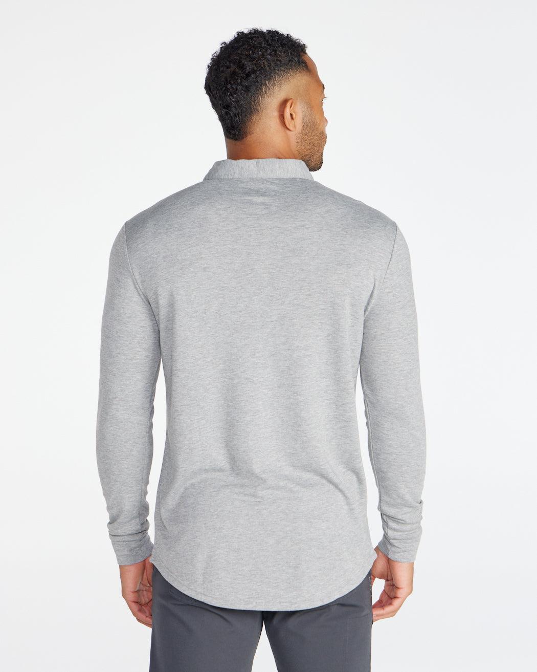 Comfort Wool Long Sleeve Polo Product Image