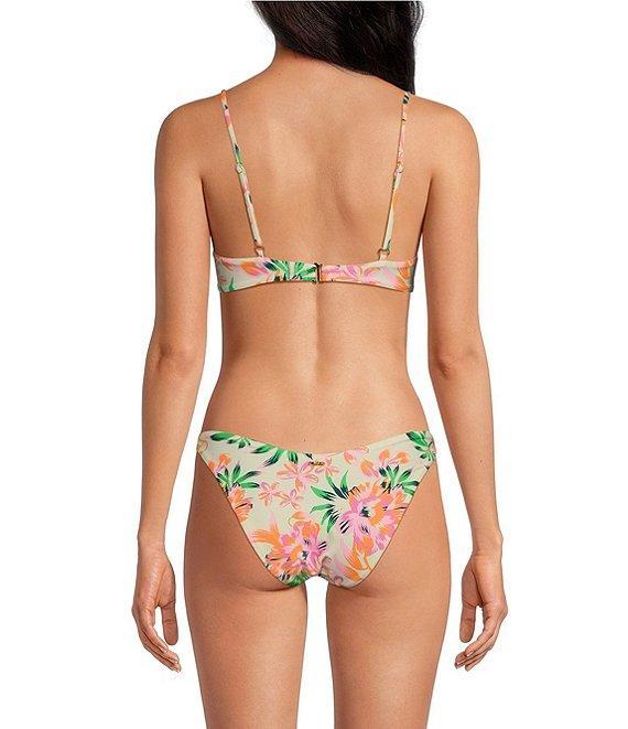 Maaji Splendour Bubbly Blossom Reversible Thin Side Classic Swim Bottom Product Image